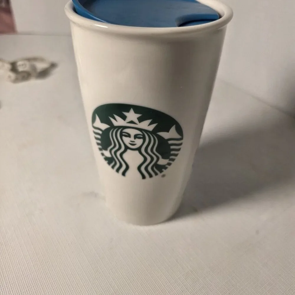 Starbucks Disney Parks Disneyland Ceramic Tumbler Exclusive Splash Mountain - Picture 3 of 8